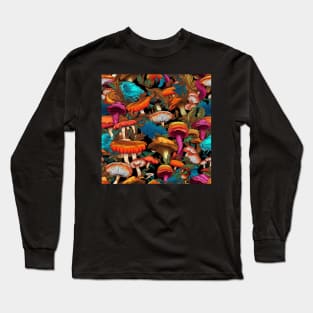 Rainbow mushrooms Long Sleeve T-Shirt